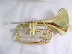 Marching French Horn Bb Tone Brass musical instrum...